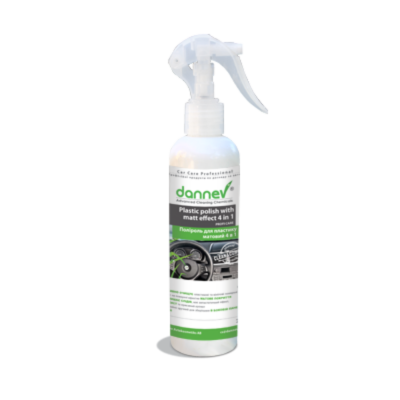Plastic polish (matt-effect) 4 in 1